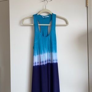 Trina Turk, Blue Tie Dye Maxi Dress